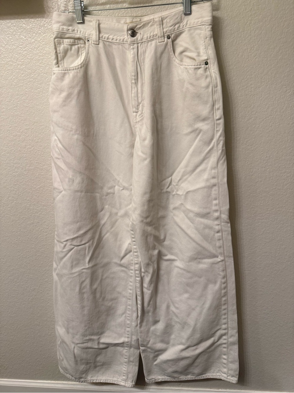 Madewell White Airy Denim Jeans